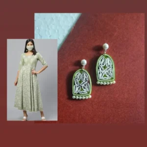 Customized Paper quilling Earrings matching to your outfits