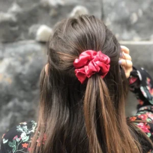 Ruby Scrunchies Set – Set of 3